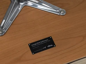 Vitra Eames Lounge Chair & Ottoman - Cherry