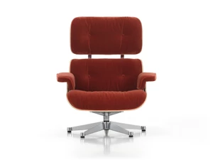Vitra Eames Lounge Chair - Cherry - Calma Fabric