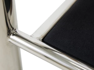 HKLIVING Chrome Lounge Armchair