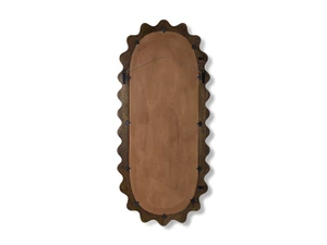 HKLIVING Wooden Ripple Mirror