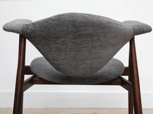 GUBI Masculo Dining Chair - Grey Fabric - Set of 4 - Ex-Display