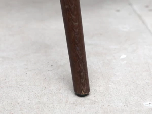 GUBI Masculo Dining Chair - Brown Fabric - Set of 4 - Ex-Display