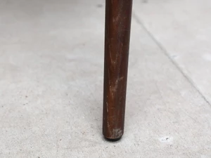 GUBI Masculo Dining Chair - Brown Fabric - Set of 4 - Ex-Display