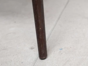 GUBI Masculo Dining Chair - Brown Fabric - Set of 4 - Ex-Display