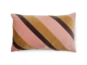 HKLIVING Striped Velvet Cushion