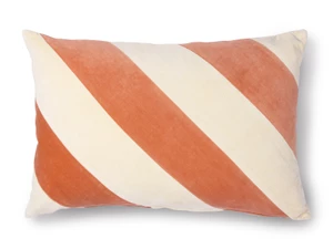 HKLIVING Striped Velvet Cushion