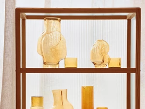 HKLIVING Gleam Glass High Vase