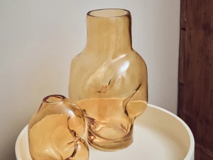 HKLIVING Gleam Glass High Vase