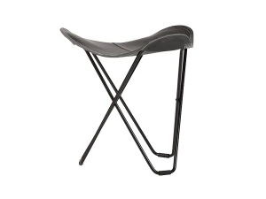 Cuero Design Flying Goose Stool - Leather