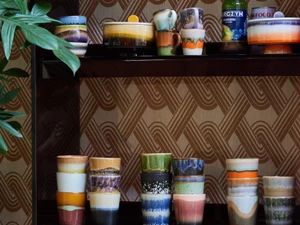 HKLIVING 70s Ceramics: Cappuccino Mug