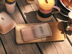HKLIVING 70s Ceramics: Cake Tray