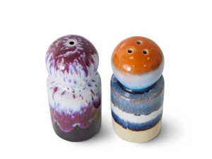 HKLIVING 70s Ceramics: Salt & Pepper Jars