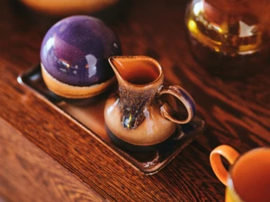 HKLIVING 70s Ceramics: Small Trays - Set of 2