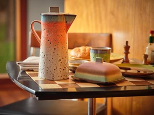 HKLIVING 70s Ceramics: Butter Dish