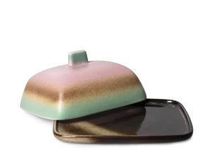 HKLIVING 70s Ceramics: Butter Dish