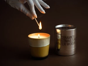 HKLIVING 70s Ceramics: Christmas Special Candle
