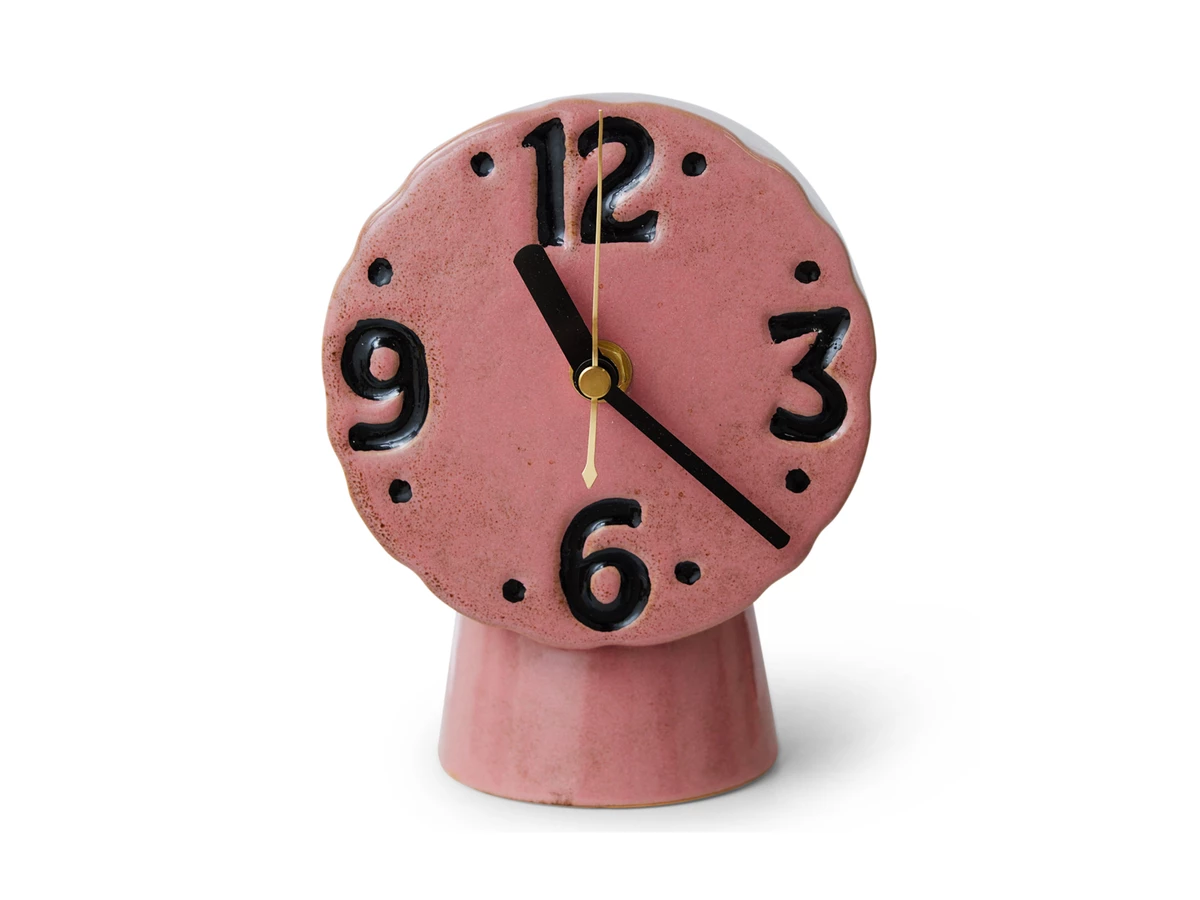 HKLIVING Retro Ceramic Clock
