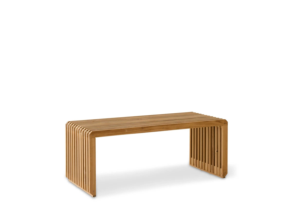 HKLIVING Slatted Bench - Ex-Display