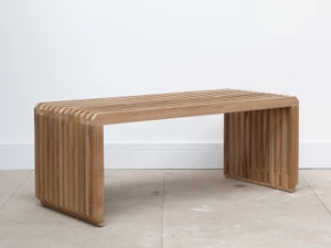 HKLIVING Slatted Bench - Ex-Display