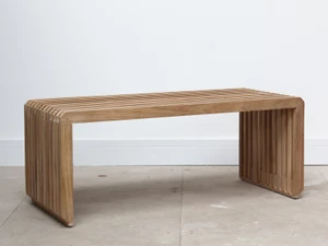 HKLIVING Slatted Bench - Ex-Display
