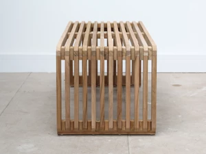 HKLIVING Slatted Bench - Ex-Display
