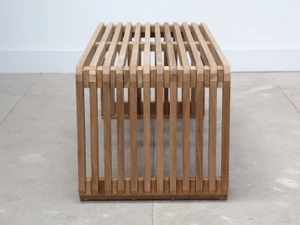 HKLIVING Slatted Bench - Ex-Display