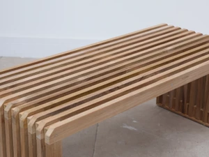HKLIVING Slatted Bench - Ex-Display