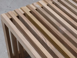 HKLIVING Slatted Bench - Ex-Display