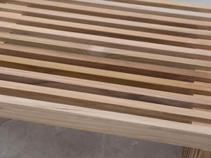 HKLIVING Slatted Bench - Ex-Display