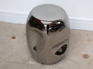 HKLIVING Currents Side Table - Chrome - Ex-Display