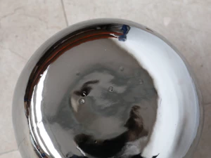 HKLIVING Currents Side Table - Chrome - Ex-Display