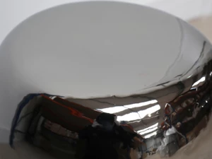 HKLIVING Currents Side Table - Chrome - Ex-Display