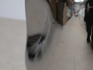 HKLIVING Currents Side Table - Chrome - Ex-Display