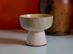 HKLIVING 70s Ceramics: Tapas Bowl on Base