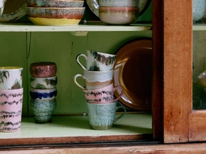 HKLIVING 70s Ceramics: Cappuccino Mug