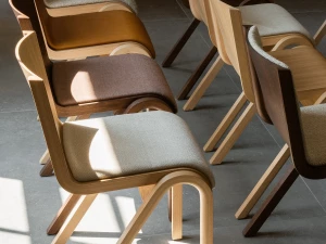 Audo Copenhagen Ready Dining Chair - Seat Upholstered