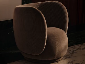 Ferm Living Rico Lounge Chair - Velvet