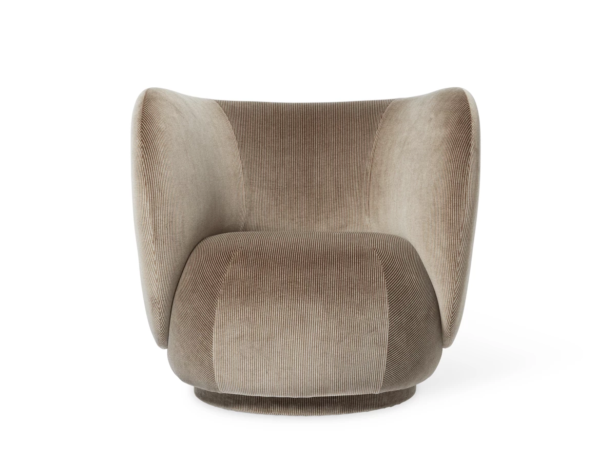 Ferm Living Rico Lounge Chair - Velvet