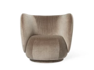 Ferm Living Rico Lounge Chair - Velvet