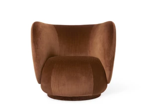 Ferm Living Rico Lounge Chair - Velvet