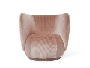 Ferm Living Rico Lounge Chair - Velvet