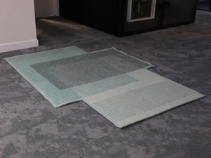 GAN Canevas Geo Rug - Ex-Display