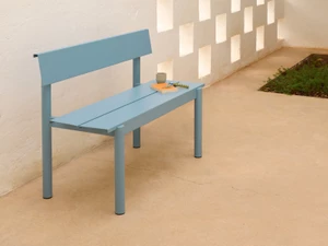 Muuto Linear Steel Bench with Backrest