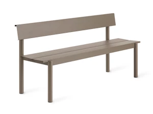 Muuto Linear Steel Bench with Backrest