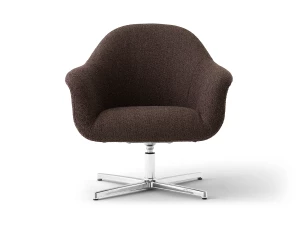 Audo Copenhagen Harbour Swivel Lounge Chair - Star Base