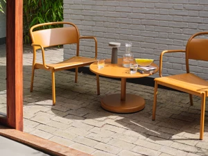 Muuto Linear Steel Outdoor Lounge Armchair