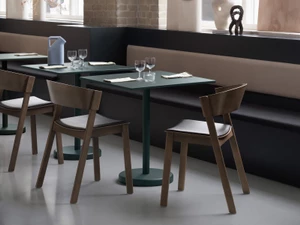 Muuto Linear Steel Outdoor Cafe Table - Square