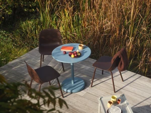 Muuto Linear Steel Outdoor Cafe Table - Round