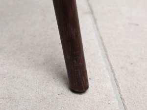  GUBI Masculo Dining Chair - Green Fabric - Ex-Display