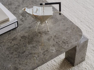 New Works Atlas Coffee Table - Marble